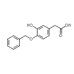 CAS#: 28988-68-3， [4-(Benzyloxy)-3-Hydroxyphenyl]Acetic Acid