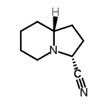 CAS#: 289882-35-5， (3R,8aR)-Octahydro-3-Indolizinecarbonitrile