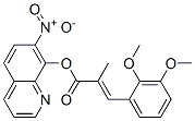 CAS#: 29002-40-2， 3-(2,3-Dimethoxyphenyl)-2-Methylpropenoic Acid 7-Nitro-8-Quinolyl Ester
