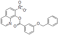 CAS#: 29002-48-0， 7-Nitro-8-Quinolyl 3-(Benzyloxy)Benzoate