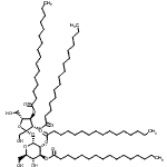 CAS#: 29063-59-0， 3,4-Di-O-Palmitoyl-beta-D-Fructofuranosyl 2,3-Di-O-Palmitoyl-alpha-D-Glucopyranoside