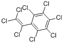 structure of CAS# 29082-74-4, Octachlorostyrene;1,2,3,4,5-Pentachloro-6-(1,2,2-Trichlorovinyl)Benzene;Brn 2057011;Benzene, Pentachloro(Trichloroethenyl)-