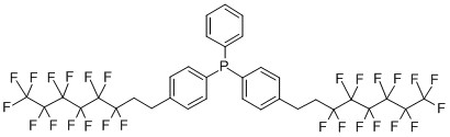 CAS#: 290827-94-0， Bis[4-(1H,1H,2H,2H-Perfluorooctyl)Phenyl]Phenylphosphine