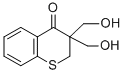 structure of CAS# 29107-30-0, 3,3-Bis(Hydroxymethyl)-2,3-Dihydro-4H-Thiochromen-4-One;3,3-Bis(Hydroxymethyl)-4-Thiochromanone;3,3-Dimethylolthiochroman-4-One;5E-912