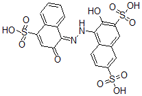 CAS#: 29120-26-1， 1-(2-Hydroxy-4-sulfonaphthylazo)-2-naphthol-3,6-disulfonic acid