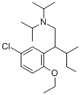 CAS#: 29122-56-3， beta-Sec-Butyl-5-Chloro-2-Ethoxy-N,N-Diisopropylphenethylamine