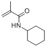 structure of CAS# 2918-67-4, N-Cyclohexyl Methacrylamide;N-Cyclohexyl-2-Methyl-Prop-2-Enamide;N-Cyclohexyl-2-Methyl-Acrylamide;2-Propenamide, N-Cyclohexyl-2-Methyl-