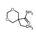 CAS#: 29185-59-9， 5-Ethyl-1,3-Dioxane-5-Carboxamide