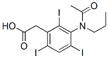 CAS 登录号：29193-34-8， [2,4,6-三碘-3-(N-丙基乙酰氨基)苯基]乙酸