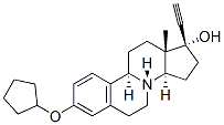 CAS#: 29199-51-7， (17R)-3-(Cyclopentyloxy)-8-Aza-19-Norpregna-1,3,5(10)-Trien-20-Yn-17-Ol