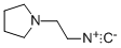 structure of CAS# 2920-10-7, 1-(2-Isocyanoethyl)-Pyrrolidine;Tos-Bb-0838;1-(2-Isocyanoethyl)-Pyrrolidine;Y04006