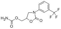CAS#: 29218-20-0， 2-Oxo-3-[3-(Trifluoromethyl)Phenyl]-5-Oxazolidinylmethyl Carbamate