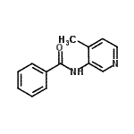 CAS#: 2922-05-6， N-(4-Methyl-3-Pyridinyl)Benzamide