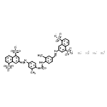 CAS#: 29267-79-6， Tetrasodium 3-[4-[[4-[(4,8-Disulfonato-2-Naphthyl)Azo]-2-Methyl-Phenyl]Carbamoylamino]-3-Methyl-Phenyl]Azonaphthalene-1,5-Disulfonate