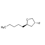CAS#: 292825-86-6， (2R,4R)-4-Fluoro-2-Pentyltetrahydrofuran