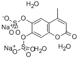 CAS#: 29334-07-4， 4-Methyl-6,7-Bis(Sulfoxy)-2H-1-Benzopyran-2-One Disodium Salt Trihydrate
