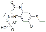 CAS#: 29389-51-3， 2-[(Ethoxycarbonyl)Methylamino]-4-(Ethylthio)-5-Methoxybenzenediazonium Hydrogen Sulphate