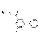 CAS#: 294211-88-4， Ethyl 6-Bromo-2,2'-Bipyridine-4-Carboxylate