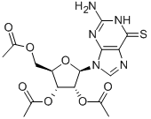 CAS#: 2946-36-3， 2-Amino-9-(2,3,5-Tri-O-Acetyl-beta-D-Ribofuranosyl)-6-Thiopurine