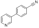 structure of CAS# 294648-03-6, 4-(3-Pyridyl)Benzonitrile;4-(3-PYRIDINYL)BENZONITRILE;4-PYRIDIN-3-YL-BENZONITRILE;4-(3-PYRIDYL)BENZONITRILE