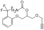 CAS#: 29483-49-6， 1-(2-Propynyloxy)-3-(alpha,alpha,alpha-Trifluoro-o-Tolyloxy)-2-Propanol Carbamate