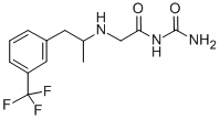 CAS#: 29485-14-1， N-Carbamoyl-2-[1-[3-(Trifluoromethyl)Phenyl]Propan-2-Ylamino]Acetamide