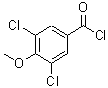 结构式 CAS# 29568-76-1, 3,5-二氯-4-甲氧基苯甲酰氯