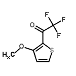 CAS#: 295788-16-8， 2,2,2-Trifluoro-1-(3-Methoxy-2-Thienyl)Ethanone