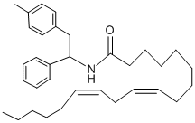 CAS#: 29619-86-1， (9Z,12Z)-N-[(1S)-2-(4-Methylphenyl)-1-phenylethyl]-9,12-Octadecadienamide