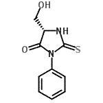 CAS#: 29635-84-5， (5S)-5-(Hydroxymethyl)-3-Phenyl-2-Thioxo-4-Imidazolidinone