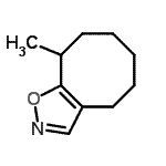 CAS#: 296803-04-8， 9-Methyl-4,5,6,7,8,9-Hexahydrocycloocta[d][1,2]Oxazole