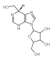 CAS 登录号:29699-93-2, 6-羟基甲基-1,6-二氢嘌呤核糖核苷