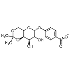 CAS#: 29781-31-5， 4-Nitrophenyl 4,6-O-Isopropylidene-beta-L-Erythro-Hexopyranoside