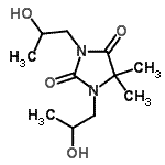CAS#: 29810-24-0， 1,3-Bis(2-Hydroxypropyl)-5,5-Dimethyl-2,4-Imidazolidinedione
