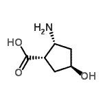 CAS#: 298204-39-4， (1S,2R,4S)-2-Amino-4-Hydroxycyclopentanecarboxylic Acid
