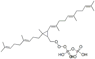 CAS#: 29849-75-0， [[2-(4,8-Dimethylnona-3,7-Dienyl)-2-Methyl-3-(2,6,10-Trimethylundeca-1,5,9-Trienyl)Cyclopropyl]Methoxy-Hydroxy-Phosphoryl]Oxyphosphonic Acid