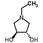 CAS#: 298688-65-0， (3S,4S)-1-Ethyl-3,4-Pyrrolidinediol