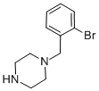 结构式 CAS# 298705-59-6, 1-(2-溴苄基)-哌嗪
