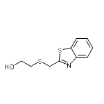 CAS#: 2988-23-0， 2-[(1,3-Benzothiazol-2-Ylmethyl)Sulfanyl]Ethanol