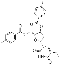 CAS#: 29900-44-5， 2'-Deoxy-5-Ethyl-3',5'-Bis-O-(4-Methylbenzoyl)Uridine