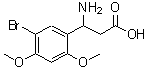 CAS#: 299164-65-1， 3-Amino-3-(5-Bromo-2,4-Dimethoxy-Phenyl)Propanoic Acid
