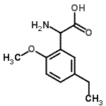 CAS#: 299165-00-7， Amino(5-Ethyl-2-Methoxyphenyl)Acetic Acid