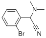 structure of CAS# 299215-38-6, 2-(2-Bromophenyl)-2-(Dimethylamino)Acetonitrile