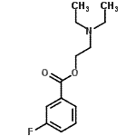 CAS#: 2994-22-1， 2-(Diethylamino)Ethyl 3-Fluorobenzoate