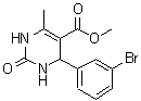 CAS 登录号：299404-81-2， 4-(3-溴苯基)-6-甲基-2-氧代-1,2,3,4-四氢-5-嘧啶羧酸甲酯