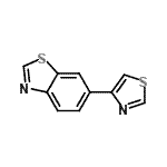 CAS#: 29942-05-0， 6-(1,3-Thiazol-4-Yl)-1,3-Benzothiazole