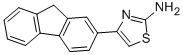 structure of CAS# 299438-56-5, 4-(9H-Fluoren-2-Yl)-1,3-Thiazol-2-Amine;4-(9H-FLUOREN-2-YL)-1,3-THIAZOL-2-AMINE;4-(9H-FLUOREN-2-YL)-THIAZOL-2-YL-AMINE