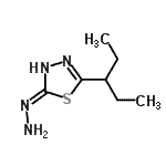 CAS#: 299440-51-0， 2-Hydrazino-5-(3-Pentanyl)-1,3,4-Thiadiazole