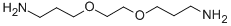 structure of CAS# 2997-01-5, Ethylene Glycol Bis(3-Aminopropyl) Ether;3-[2-(3-Azaniumylpropoxy)Ethoxy]Propylammonium;3-[2-(3-Ammoniopropoxy)Ethoxy]Propylammonium;Zinc02527981