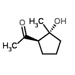 CAS#: 299895-61-7， 1-[(1R,2R)-2-Hydroxy-2-Methylcyclopentyl]Ethanone